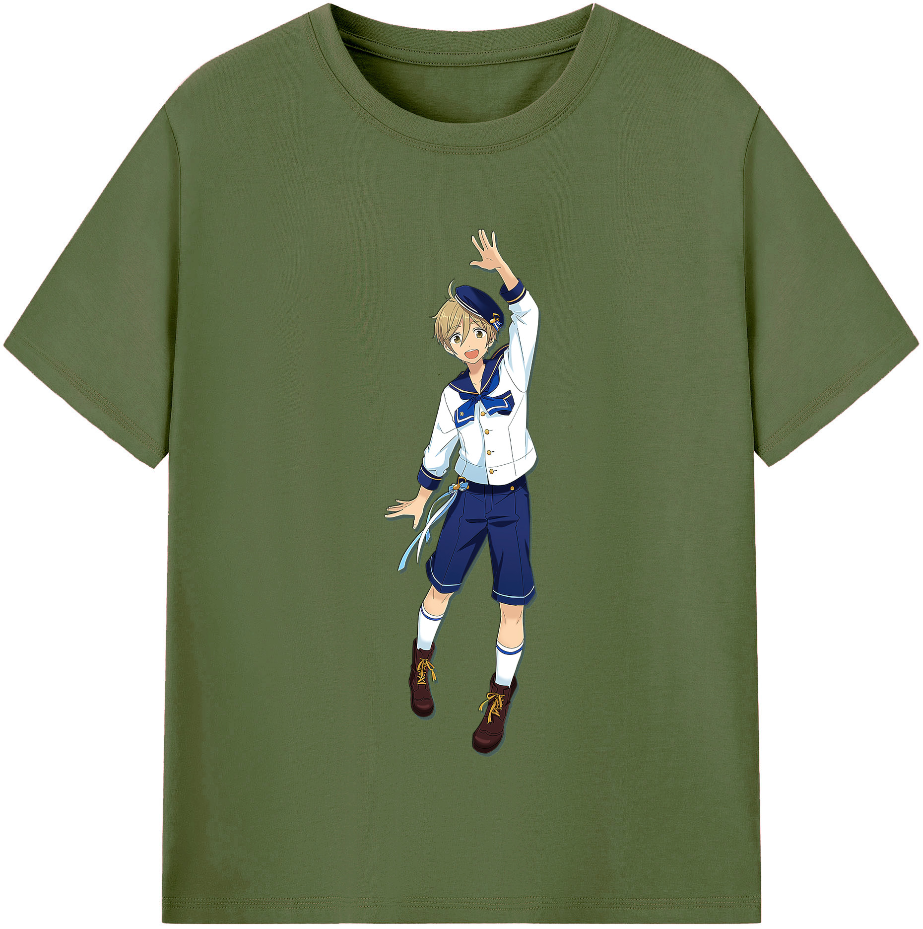 （画像用） あんさんぶるスターズ! Ensemble Stars 綿100％半袖Tシャツ（フロントプリント）